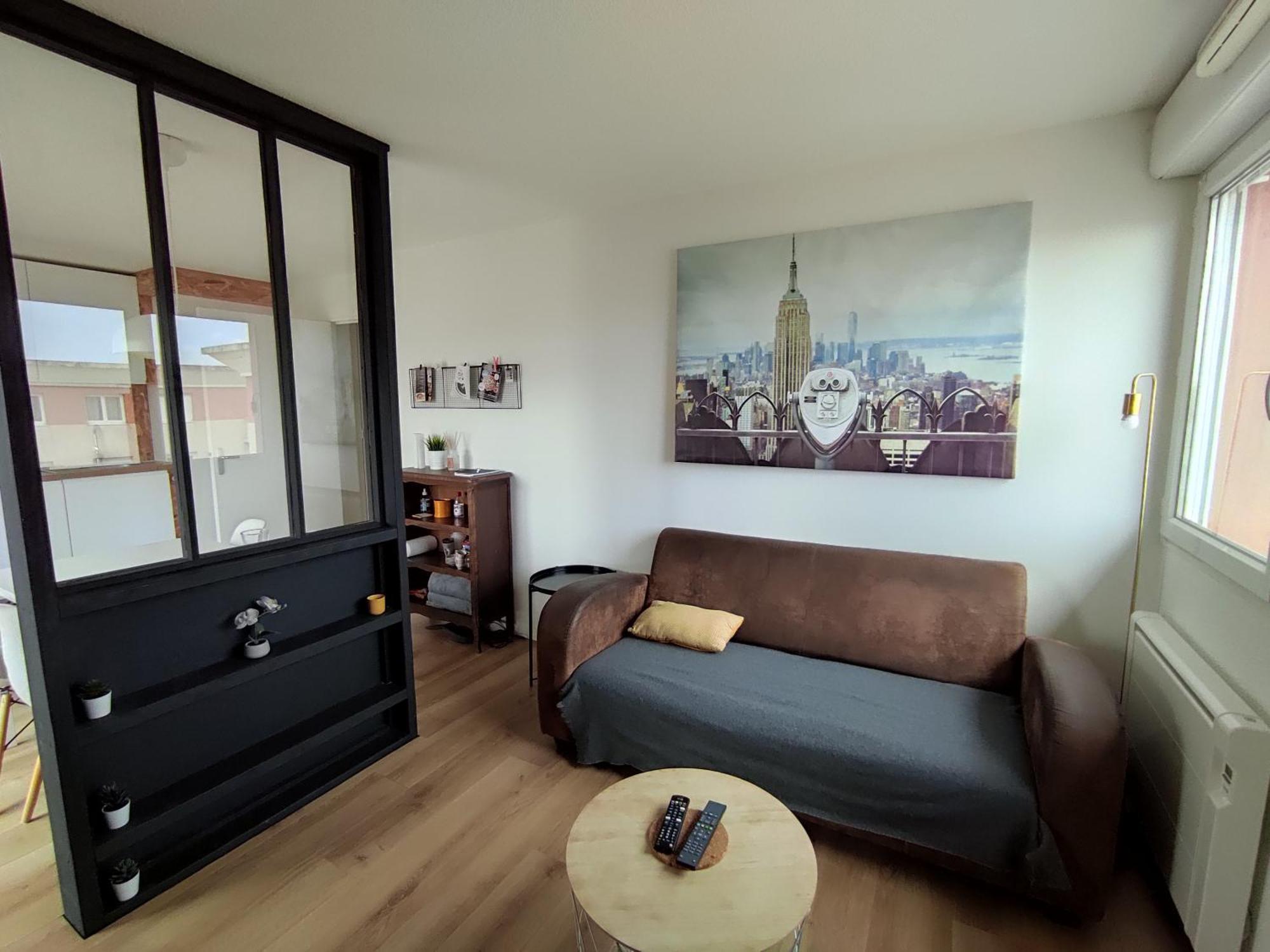 Appartement Terrasse Sud Dernier Etage + Parking 르아브르 외부 사진